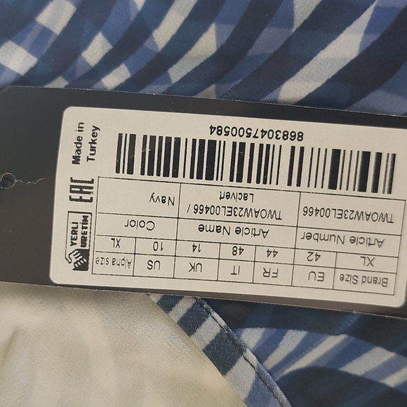 NWT DRESS, Size L,  96% Polyester,4% Elastan - Picture 9 of 10